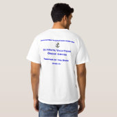 Wat er op de cruise gebeurt, S... T-shirt (Achterkant volledig)