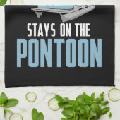 Wat er op de foto gebeurt theedoek (Gevouwen)