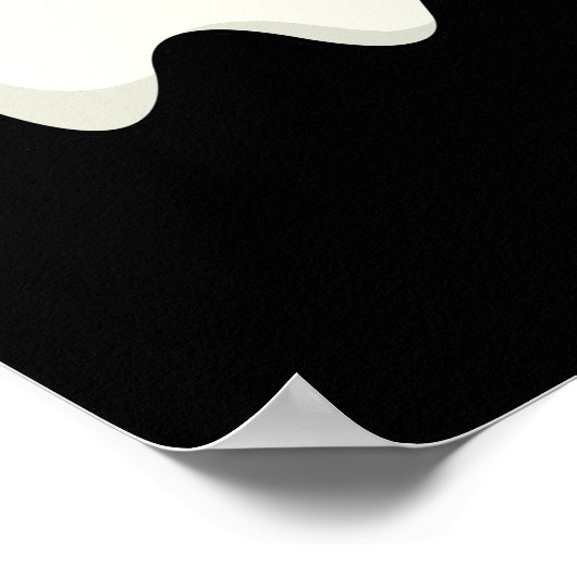 Wat er rond Ghost komt rond Halloween Pun Poster (Hoek)