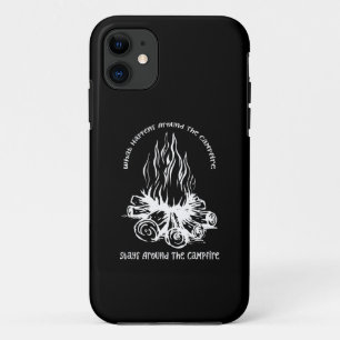 Wat er rond het kampvuur gebeurt, blijft rond het  Case-Mate iPhone case