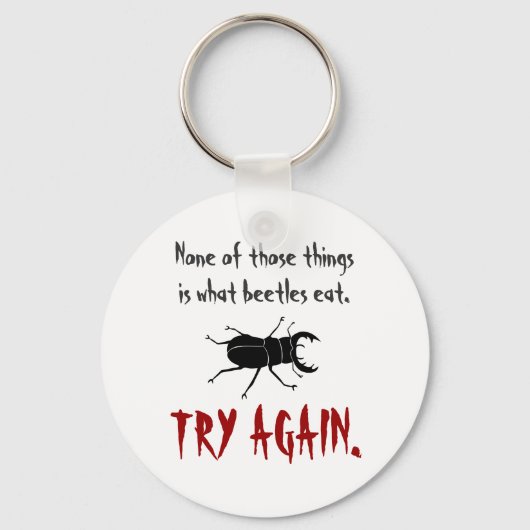 Wat eten Beetles Sleutelhanger (Voorkant)