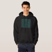 Wat eten Vegans? Hoodie (Voorkant volledig)