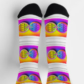 WAT Eyeglasses Premium Sustainable Quirky Socks Sokken (Top)