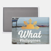 Wat Filipijnen Magneet  (Voorkant / Achterkant)