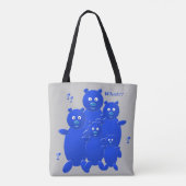 Wat? Fun bubble-familie Tote Bag (Achterkant)
