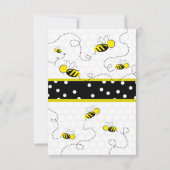 Wat ga je Baby shower uitnodigen Kaart (Achterkant)