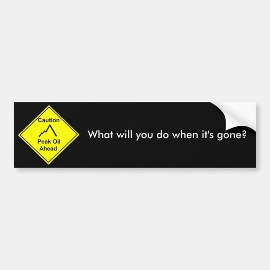 Wat ga je doen bumpersticker (Voorkant)