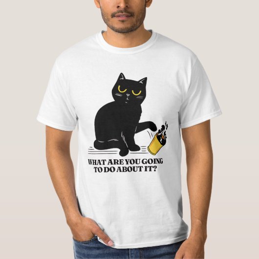 Wat ga je eraan doen? t-shirt (Voorkant)