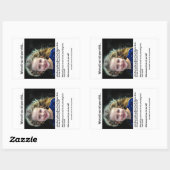 Wat ga je je kind vertellen? papieren sticker (Vel)