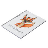 Wat gaan we nu doen?! notitieboek (Linkerzijde)