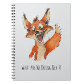 Wat gaan we nu doen?! notitieboek (Voorkant)