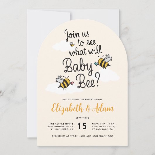 Wat gaat Baby worden? Geslacht onthullen paren Dou Kaart (Voorkant)