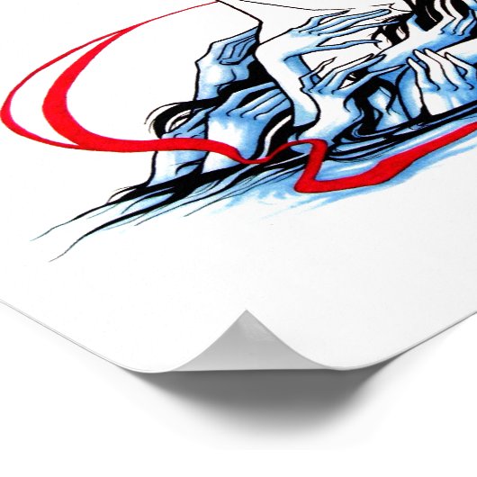 Wat gaf het water me? poster (Hoek)