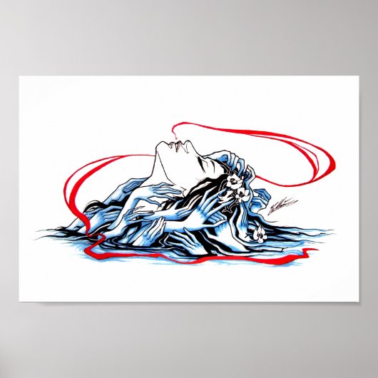 Wat gaf het water me? poster (Voorkant)