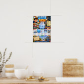 Wat gebeurt er als water kookt poster (Keuken)