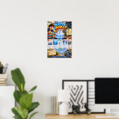 Wat gebeurt er als water kookt poster (Thuiskantoor)