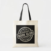 Wat gebeurt er bij Book Club Retro Style Tote Bag (Voorkant)