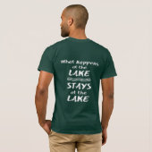 Wat gebeurt er bij de LAKE? Lake is Calling T-shirt (Achterkant volledig)