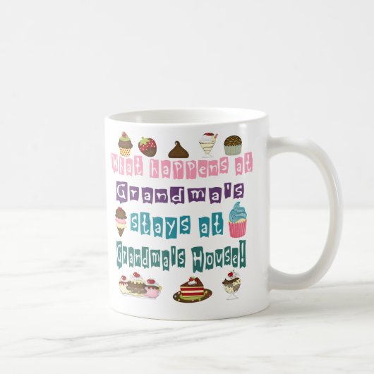 Wat gebeurt er bij Grandmas? Koffiemok (Rechts)