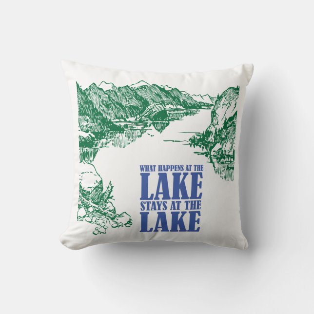 Wat gebeurt er bij het meer van de Stays bij het m Kussen (Voorkant)