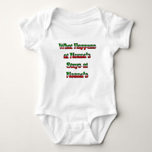Wat gebeurt er bij Nonna's, blijft bij Nonna's Romper