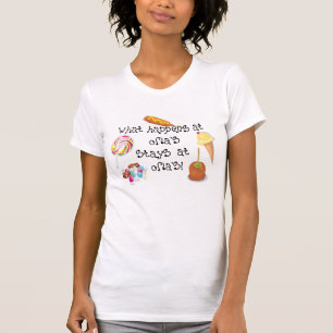 Wat gebeurt er bij Oma's STAYS bij Oma's! T-shirt