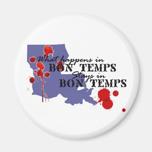 Wat gebeurt er in Bon Temps Magneet (Voorkant)