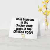 Wat gebeurt er in de Chicken Coop? Kaart (Gele Bloem)
