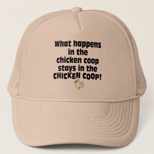 Wat gebeurt er in de Chicken Coop? Trucker Pet (Voorkant)
