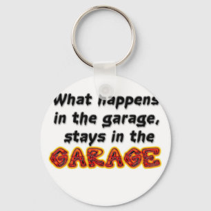 Wat gebeurt er in de Garagestays in de Garage? Sleutelhanger