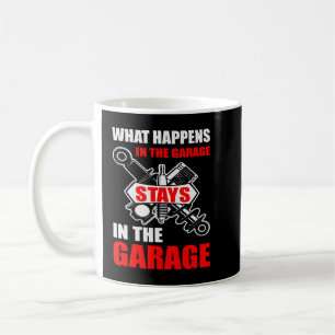 Wat gebeurt er in de Garagestays in de Garagefun? Koffiemok