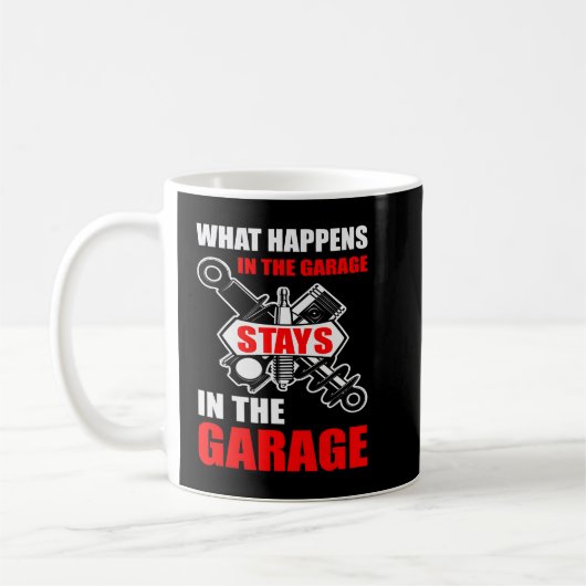Wat gebeurt er in de Garagestays in de Garagefun? Koffiemok (Links)