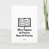 Wat gebeurt er in de praktijk in Orchestra-Wenskaa Kaart (Achterkant)