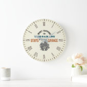 Wat gebeurt er in de wandklok van de Garage Stays (Huis)