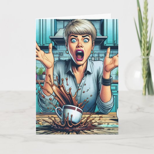 Wat gebeurt er in deze wereld? kaart (Voorkant)