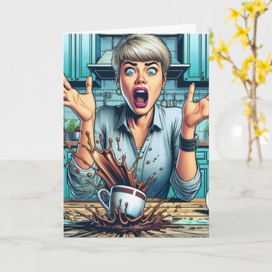 Wat gebeurt er in deze wereld? kaart (Gele Bloem)