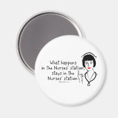 Wat gebeurt er in het verpleegstation? magneet (Voorkant / Achterkant)