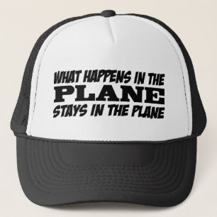 Wat gebeurt er in het vliegtuig trucker pet