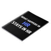 Wat gebeurt er in HR-stadia in HR Notitieboek (Linkerzijde)