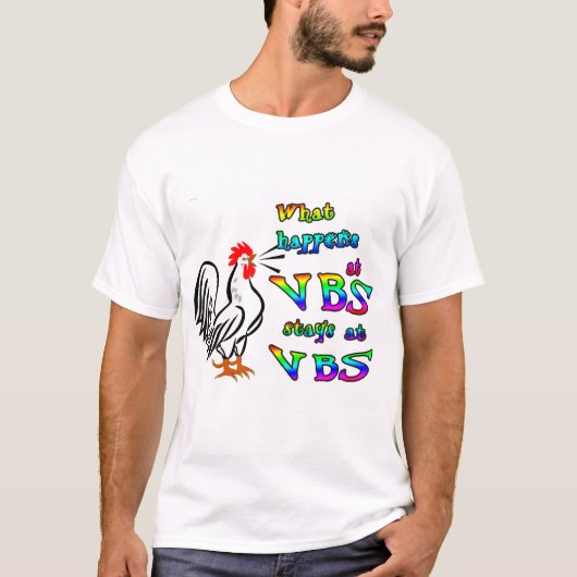 Wat gebeurt er in VBS-Stays bij VBS T-Shirt (Voorkant)