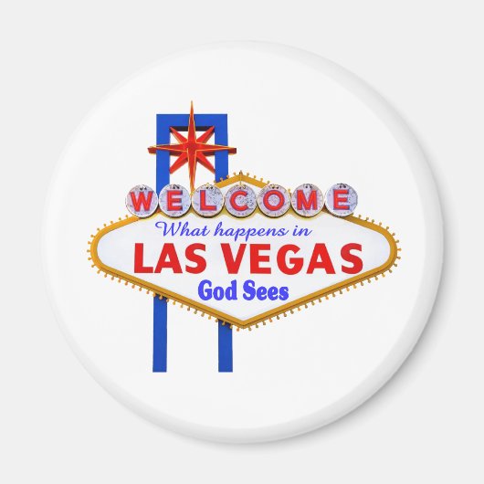 Wat gebeurt er in Vegas magneet (Voorkant)