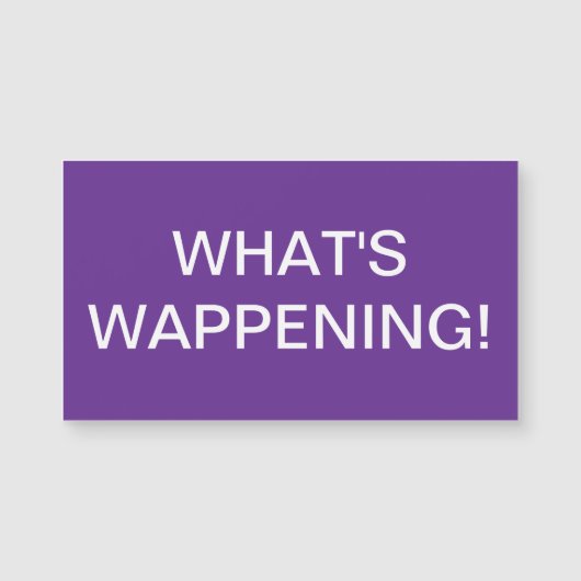 Wat gebeurt er met de magneet? (Voorkant)