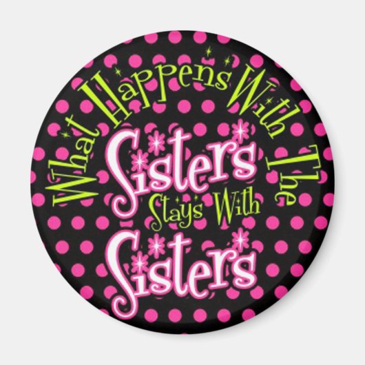 wat gebeurt er met de zusters ? magneet (Voorkant)