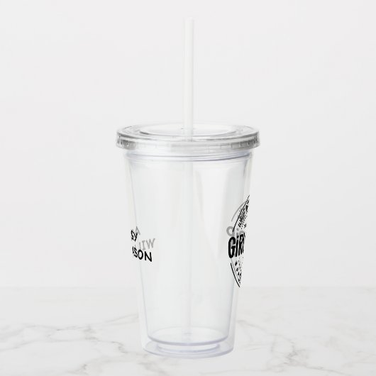 Wat gebeurt er met het Meisjesreisje Aangepaste Me Acryl Drinkbeker (Rechts)