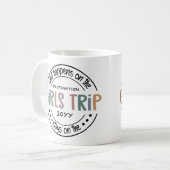 Wat gebeurt er met het Meisjesreisje Aangepaste Me Koffiemok (Voorkant links)