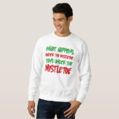 Wat gebeurt er onder de Mistletoe-landen onder Trui (Voorkant volledig)