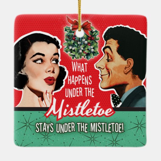 Wat gebeurt er onder het Mistletoe Ornament (Achterkant)