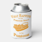 Wat gebeurt er op de poppetontoon op de foto? blikjeskoeler (Blikje Voorkant)