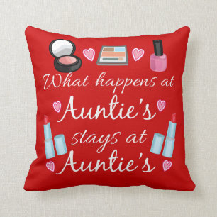 Wat gebeurt er op het Sierkussen van Auntie?