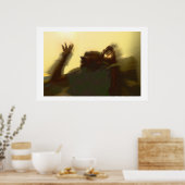 Wat gebeurt er? poster (Keuken)